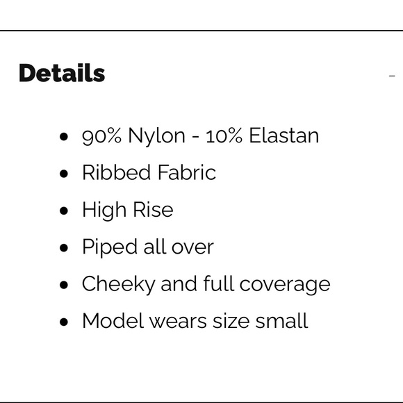 NWT One One Swim Tatiana Bikini Bottom - Picture 8 of 8